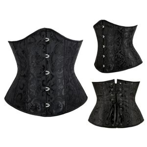 Black Underbust Corset